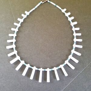 Blue Calcite Necklace